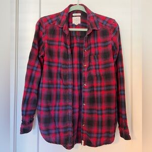 American eagle button down womens flannel